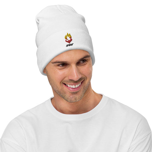 Front Flat Embroidery Beanie